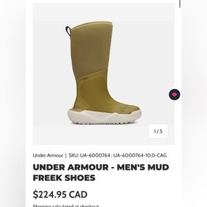 UNDER ARMOUR - MEN'S MUD FREEK SHOES